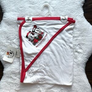 Vintage 90s Baby Mickey and Co Disney My First Christmas Blanket Toys R Us NWT